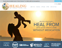 Tablet Screenshot of healingwithouthurting.com